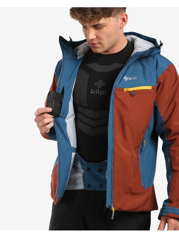 Kilpi Jachetă de schi pentru bărbați Kilpi FLIP-M Dark Red