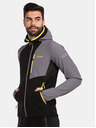 Kilpi Jachetă de alergare pentru bărbați gri și neagră Kilpi BALEO-M
