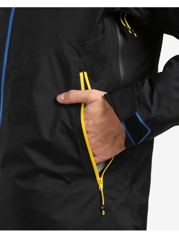 Kilpi Jachetă impermeabilă de exterior pentru bărbați Kilpi METRIX-M Negru
