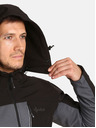 Kilpi Jachetă softshell pentru bărbați gri închis Kilpi RAVIO-M