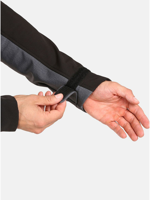 Kilpi Jachetă softshell pentru bărbați gri închis Kilpi RAVIO-M