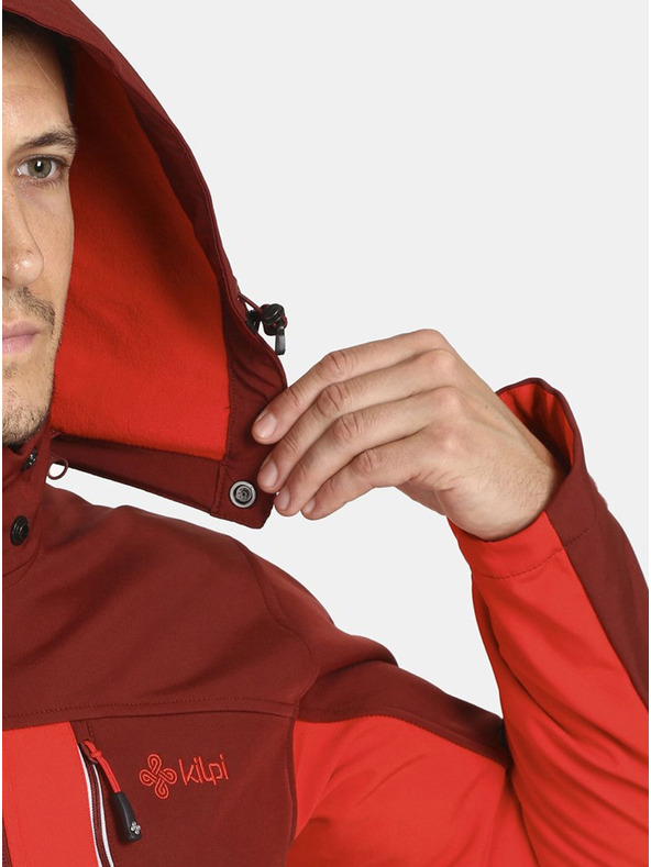 Kilpi Jachetă softshell roșie pentru bărbați Kilpi RAVIO-M