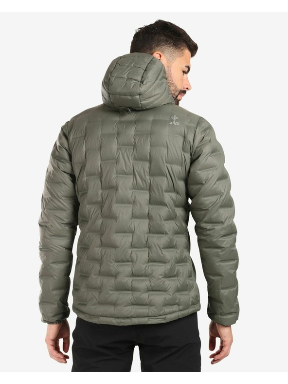 Kilpi Jachetă de schi pentru bărbați Kilpi ALBERT-M Verde închis
