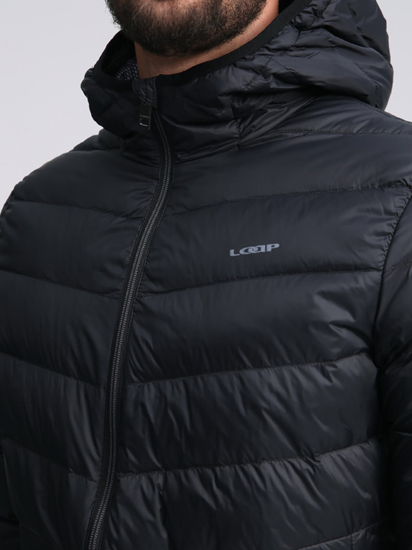 Loap Jachetă neagră pentru bărbați LOAP IPALO