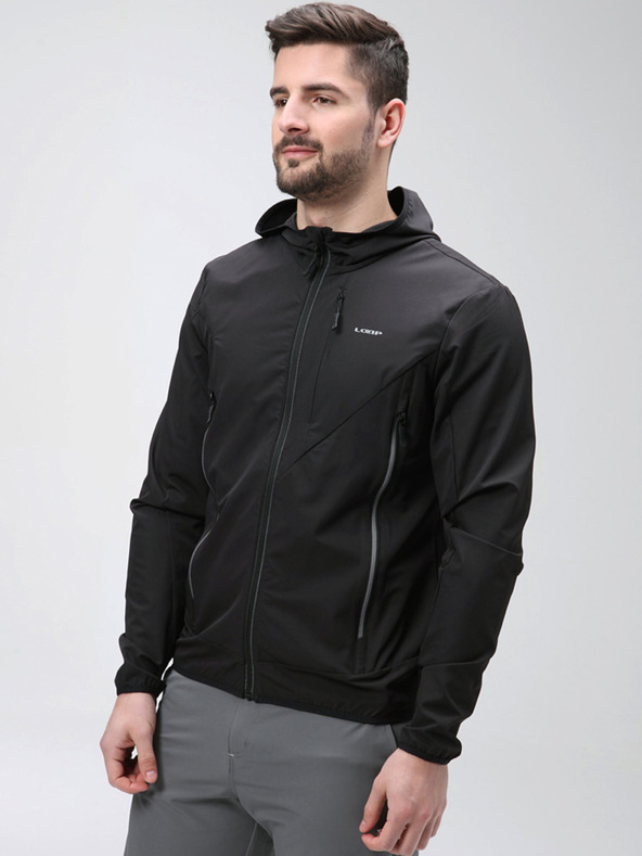 Loap Jachetă softshell LOAP URAL neagră pentru bărbați