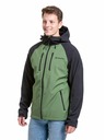 Meatfly Meatfly geacă softshell pentru bărbați Rasmussen Forest Green/Black | Neagră | Mărime
