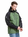 Meatfly Meatfly geacă softshell pentru bărbați Rasmussen Forest Green/Black | Neagră | Mărime