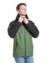 Meatfly Meatfly geacă softshell pentru bărbați Rasmussen Forest Green/Black | Neagră | Mărime