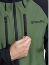 Meatfly Meatfly geacă softshell pentru bărbați Rasmussen Forest Green/Black | Neagră | Mărime