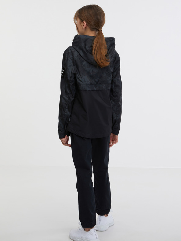 Sam 73 Hanorac negru cu model pentru copii SAM 73 Juno