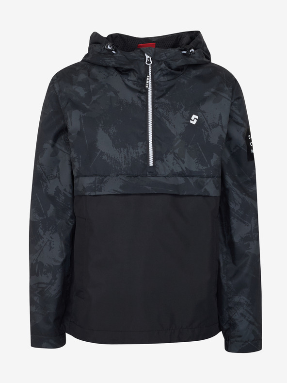 Sam 73 Hanorac negru cu model pentru copii SAM 73 Juno