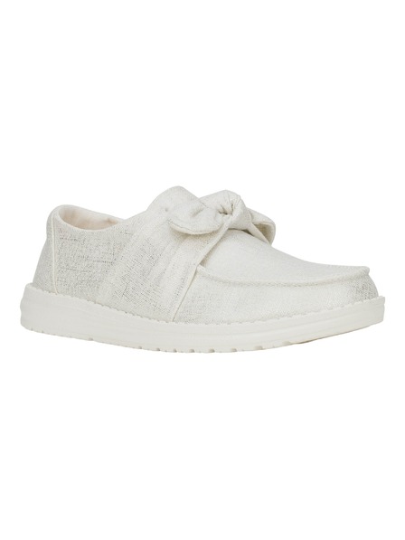 Hey Dude Sneakers slip on argintii pentru femei Hey Dude