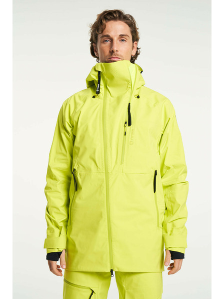 Tenson Jachetă pentru bărbați cu membrană pentru schi și schi alpin TENSON Shibui Shell Jacket M galben deschis