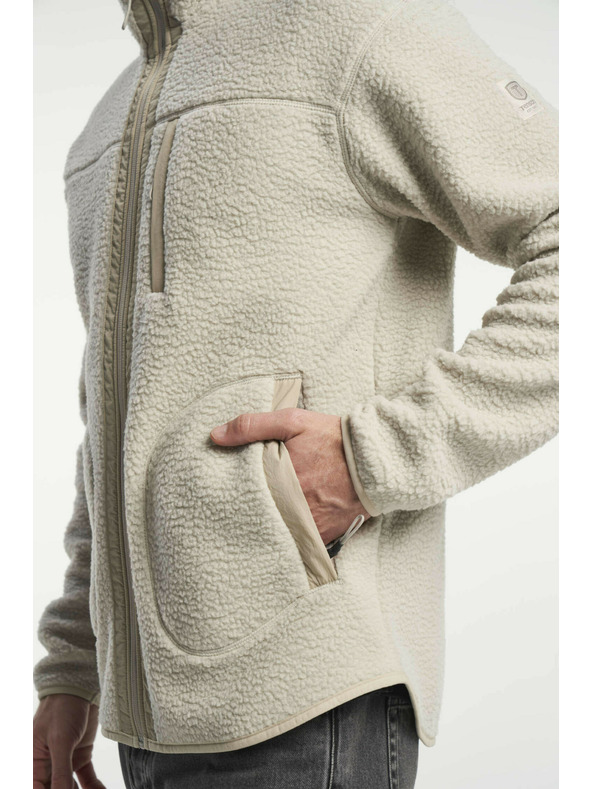 Tenson Jachetă fleece cu fermoar complet Tenson Yoke pentru bărbați M bej deschis