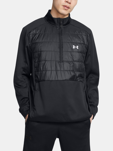 Under Armour Bluză Under Armour ARMOUR FLEECE HZ SWACKET-BLK, bărbați