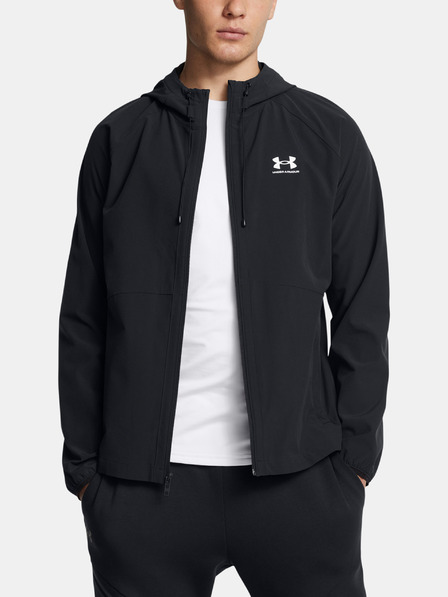 Under Armour Jachetă bărbați Under Armour UA Stretch Wvn WindbreakerEU-BLK