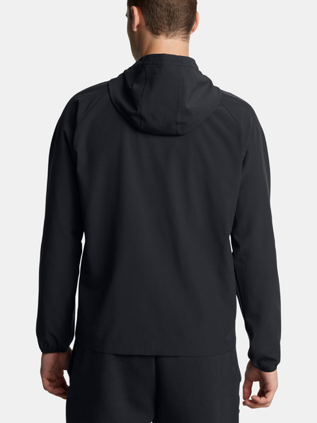 Under Armour Jachetă bărbați Under Armour UA Stretch Wvn WindbreakerEU-BLK