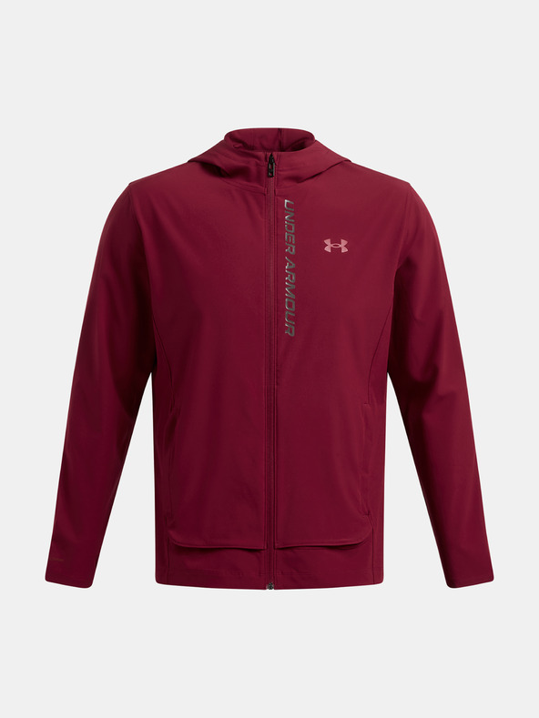 Under Armour Jachetă pentru bărbați Under Armour UA OUTRUN THE STORM - RED