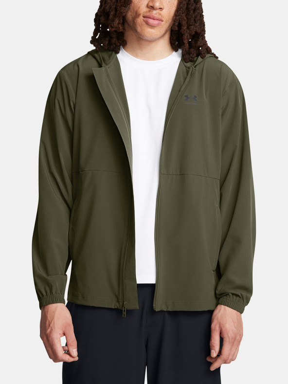 Under Armour Bărbați Under Armour UA Vibe Woven Windbreaker-GRN