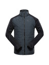 ALPINE PRO Hanorac pentru bărbați cu umplutură din lână Merino ALPINE PRO JORW dark slate