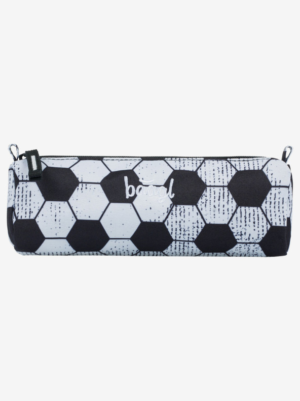 BAAGL  Geantă neagră pentru elevi Baagl Goal