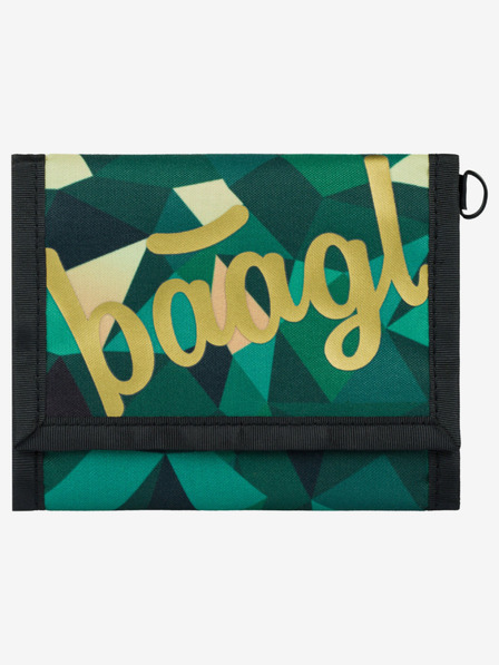 BAAGL  Portofel verde Baagl Polygon