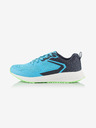 ALPINE PRO Pantofi sport de alergare cu talpă antibacteriană ALPINE PRO NAREME neon atomic blue