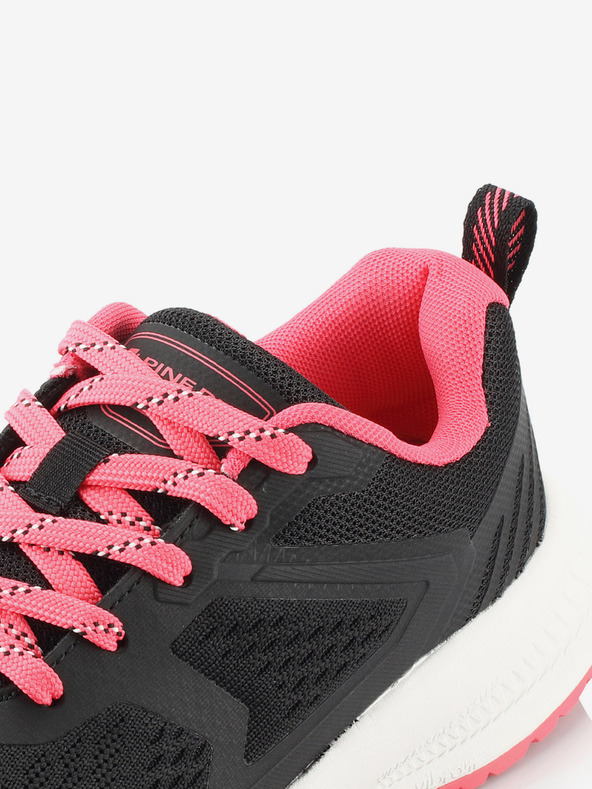 ALPINE PRO Pantofi sport de alergare cu talpă antibacteriană ALPINE PRO NAREME negru