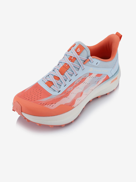 ALPINE PRO Pantofi de alergare cu talpă antibacteriană ALPINE PRO GESE somon neon