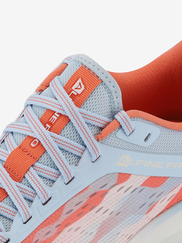 ALPINE PRO Pantofi de alergare cu talpă antibacteriană ALPINE PRO GESE somon neon