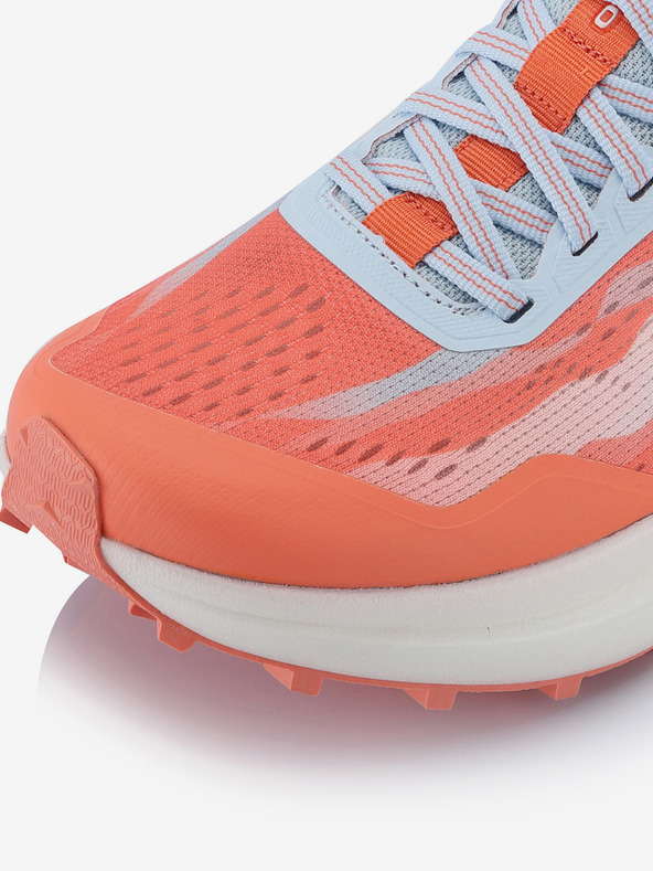 ALPINE PRO Pantofi de alergare cu talpă antibacteriană ALPINE PRO GESE somon neon