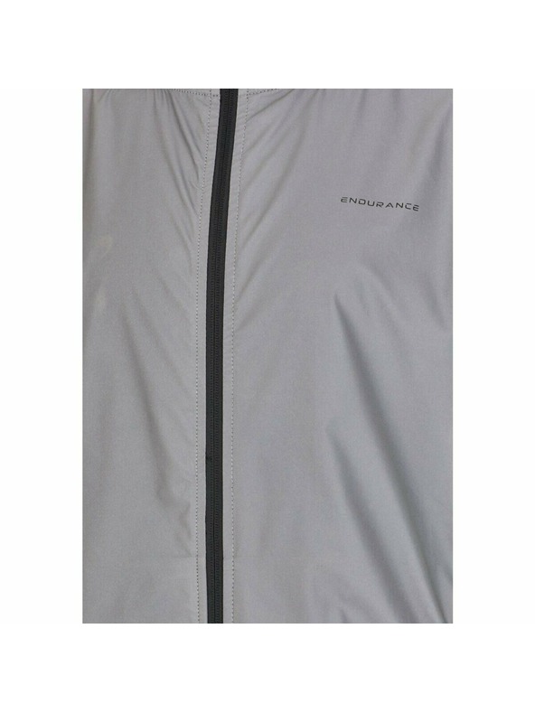 Endurance Jachetă de alergare reflexivă pentru copii Endurance Peelier Jr Light The Night Jacket - mărime