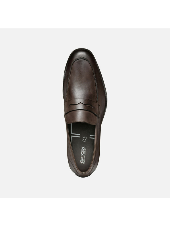 Geox Mocasini maro închis pentru bărbați Geox Walk Pleasure F