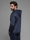 Ombre Clothing Geacă sport ușoară color pentru bărbați cu fleece Ombre Clothing