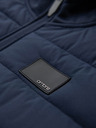Ombre Clothing Geacă sport ușoară color pentru bărbați cu fleece Ombre Clothing