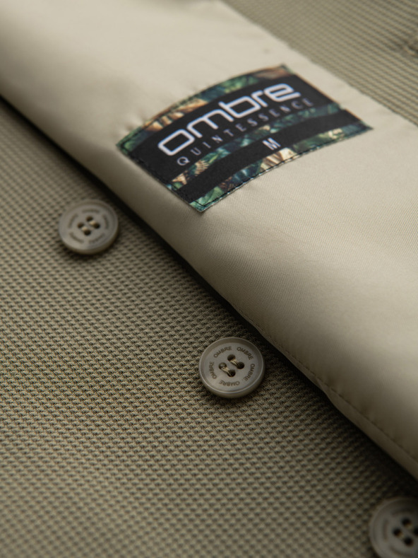 Ombre Clothing Vestă tricotată structurată pentru bărbați personalizată cu revere Ombre Clothing