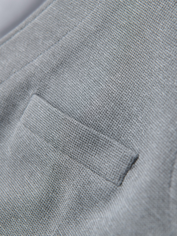 Ombre Clothing Vestă structurată pentru bărbați personalizată cu buzunare Ombre Clothing