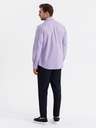 Ombre Clothing Cămașă oxford din bumbac pentru bărbați în culori pastel Ombre Clothing