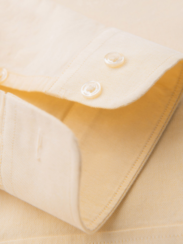 Ombre Clothing Cămașă oxford din bumbac în culori pastel pentru bărbați Ombre Clothing