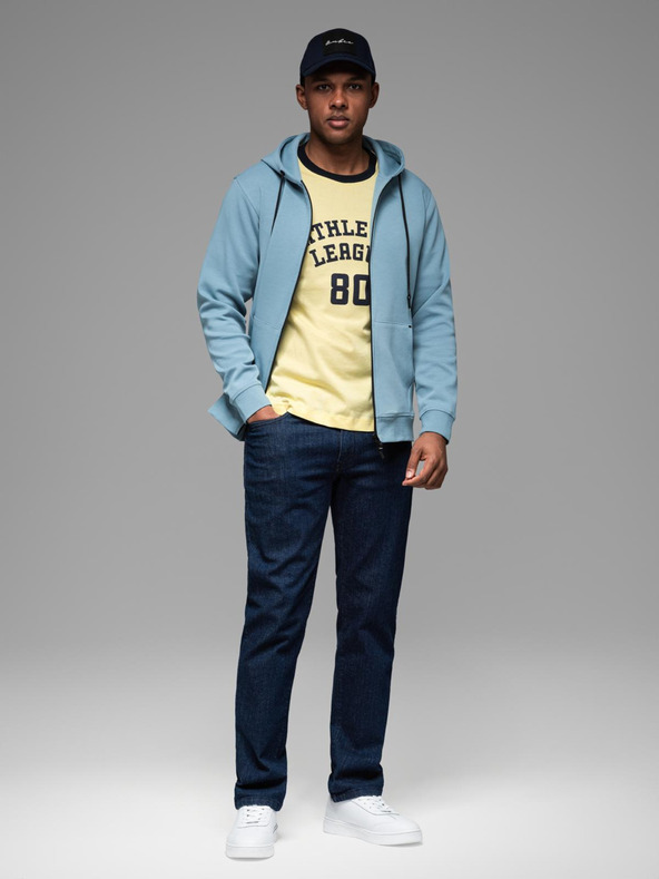 Ombre Clothing Hanorac cu glugă în stil streetwear Ombre Clothing