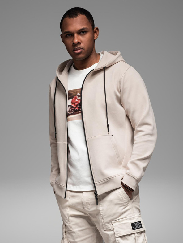 Ombre Clothing Hanorac cu glugă în stil streetwear Ombre Clothing