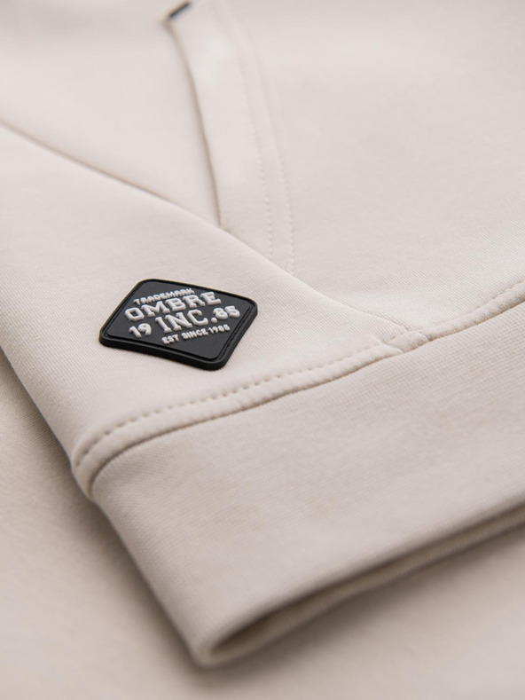 Ombre Clothing Hanorac cu glugă în stil streetwear Ombre Clothing