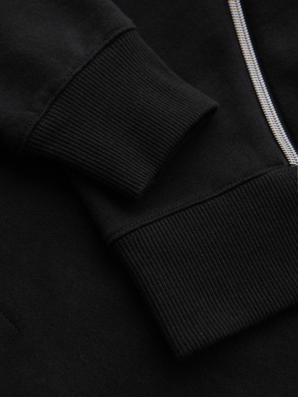 Ombre Clothing Hanorac spălat pentru bărbați cu cusătură decorativă la decolteu Ombre Clothing