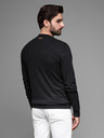Ombre Clothing Pulover tricotat pentru bărbați cu puncte structurate Ombre Clothing