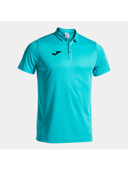 Joma Tricou polo pentru bărbați Joma Polo Shirt Hobby S/S Fluor Turquoise Mărime: