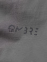 Ombre Clothing Tricou din bumbac pentru bărbați cu mânecă lungă, cu bordură și imprimeu pe piept Ombre Clothing