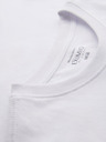 Ombre Clothing Tricou din jerseu de bumbac pentru bărbați cu inscripție mare pe lateral Ombre Clothing