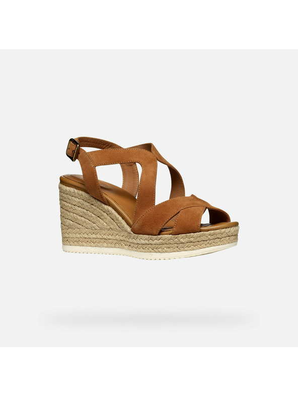 Geox Sandale maro damă Geox Ponza