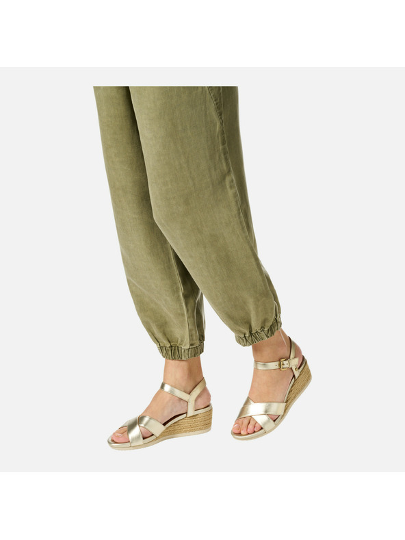 Geox Sandale aurii damă Geox Ischia Corda