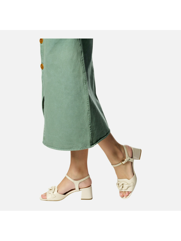 Geox Sandale crem damă Geox New Eraklia 50 T